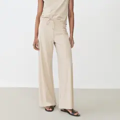 MANGO - Pantalón Wide leg
