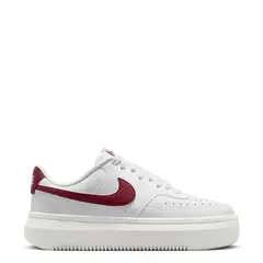 NIKE - Tenis Moda Court Vision Alta Mujer Blanco