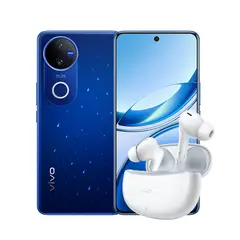 VIVO - Celular V50 5G azul + buds| 512GB | 12GB | Camara principal 50MP+ 50MP | Camara principal con Zeiss| Pantalla 6.77 pulgadas