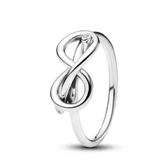 PANDORA - Anillo Nudo Infinito Plata Esterlina