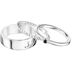 TOUS - Pack de Anillos Ring Mix de plata y espinela