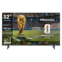 HISENSE - Televisor |  32 Pulgadas |  HD Smart TV | 32A4NV