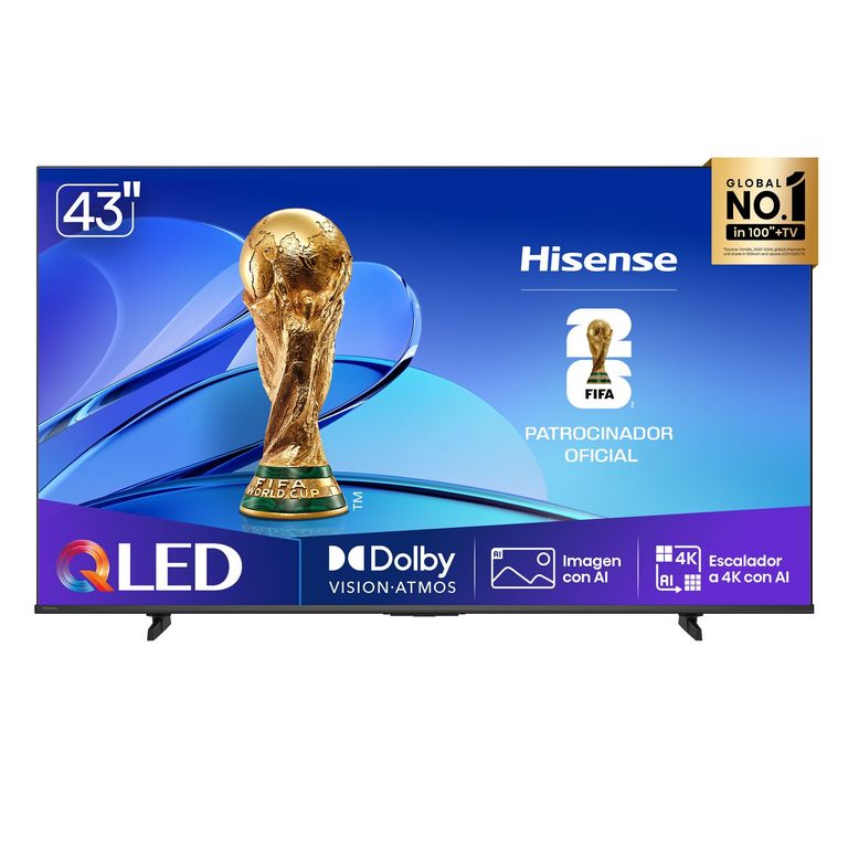 Televisor | 43 Pulgadas | Hi-QLED 4K | 43Q6QV