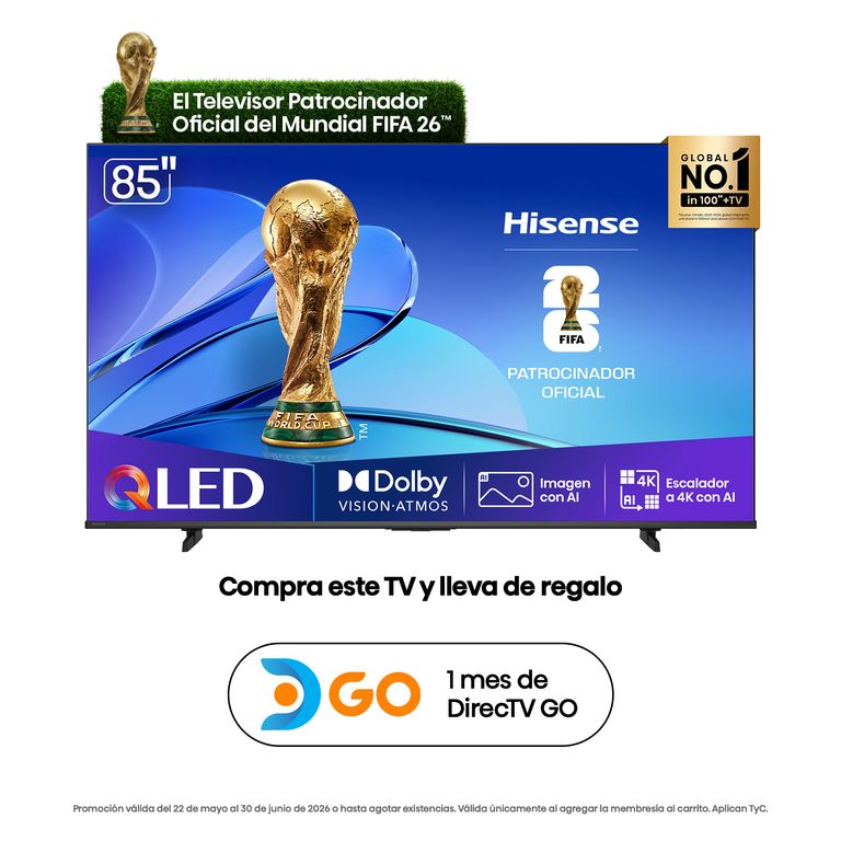 Televisor | 85 Pulgadas |Hi QLED 4K | 85Q6QV