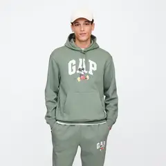 GAP - Hoodie Hombre con Estampado de Algodón
