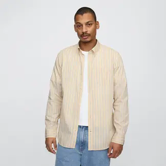 GAP - Camisa Hombre de Rayas Manga larga