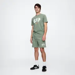 GAP - Bermuda Hombre con Estampado de Algodón
