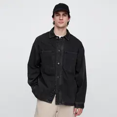 GAP - Sobrecamisa Hombre de Algodón