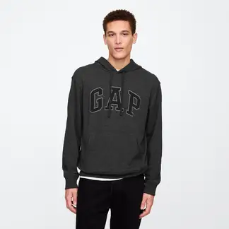 GAP - Hoodie Hombre con Logo de Algodón