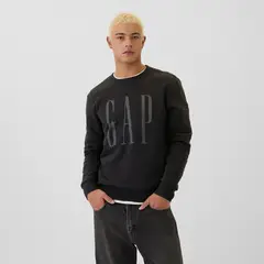 GAP - Buzo Hombre con Logo de Algodón