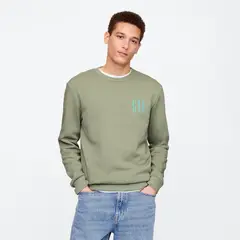 GAP - Buzo Hombre con Logo de Algodón
