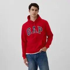 GAP - Hoodie Hombre con Logo de Algodón