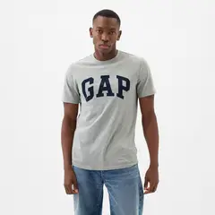 GAP - Camiseta Hombre Manga corta con Logo Regular fit de Algodón