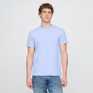 GAP - Camiseta Hombre Manga corta Slim fit de Algodón