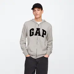 GAP - Hoodie Hombre con Logo de Algodón