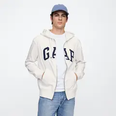GAP - Hoodie Hombre con Logo de Algodón