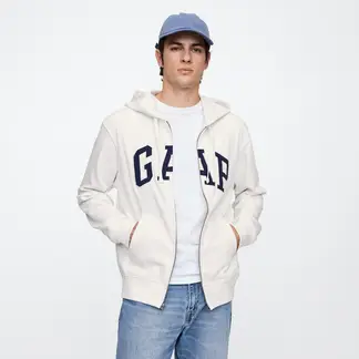 GAP - Hoodie Hombre con Logo de Algodón