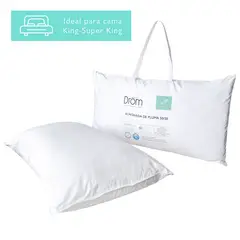 DROM - Almohada de Pluma Soft Down 50 x 90 x 15