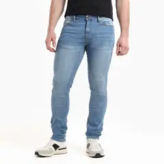 BASEMENT - Jean 5 Bolsillos Hombre Slim de Algodón