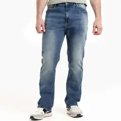 BASEMENT - Jean 5 Bolsillos Hombre Recto de Algodón