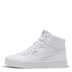 PUMA - Tenis Moda Carina 3.0 Mid Mujer Blanco