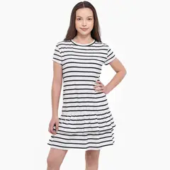 ELV - Vestido Niña Manga corta Algodón