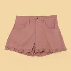 ELV - Short Niña Tiro medio Algodón