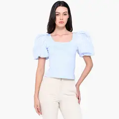 BASEMENT - Top Mujer Manga corta