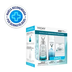 VICHY - Sérum Pack Minéral 89 Booster De Uso Diario 50Ml + Agua Termal 50Ml + Minéral 89 Crema Hidratación 72H 15Ml Incluye: 3 Productos