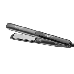 COSMOS - Plancha de pelo CMS-COSMOS Plancha Profesional de Vibración Con Pantalla LCD Sagitta Titanio