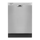 WHIRLPOOL - Lavavajillas Libre de empotre WDF341PAPM 60 Piezas Acero Inoxidable