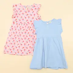 YAMP - Vestido para Bebé niña pack de 2 unidades