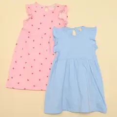 YAMP - Vestido para Bebé niña pack de 2 unidades
