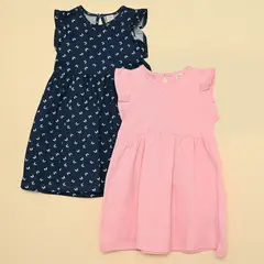 YAMP - Vestido para Bebé niña pack de 2 unidades