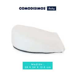 COMODISIMOS - Almohada Ergonómica para Dormir - Soporte Cervical, Suave y Transpirable - Ideal para Aliviar Dolores de Cuello y Espalda - Fácil de Lavar 38 x 34 x 13.5 cm