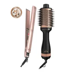 GAMA - Combo Cepillo + Plancha Keration