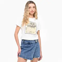 MOSSIMO - Falda short Maxi Mujer de Algodón