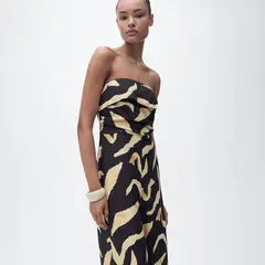 MANGO - Enterizos Mujer Largo con Estampado