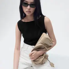 MANGO - Top Mujer Sin mangas