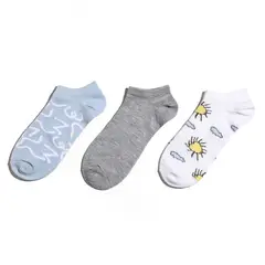 SYBILLA - Medias Mujer Corto Pack de 3