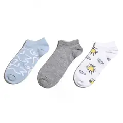 SYBILLA - Medias Mujer Corto Pack de 3