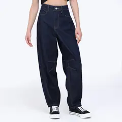 SYBILLA - Jean Wide leg Mujer Tiro medio