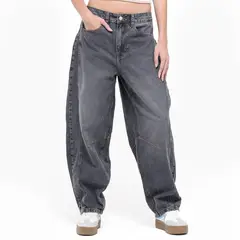 SYBILLA - Jean Wide leg Mujer Tiro medio