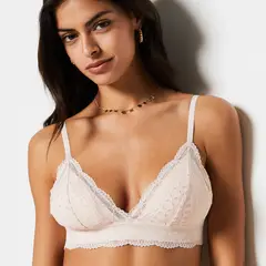 ETAM - Bralette con Encaje Sin varilla