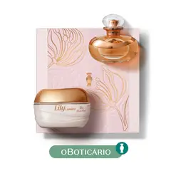 LILY - Set De Perfumería Mujer Edp Lumiere 75 Ml - Crem Acet Cp Lumier 250 G Exp