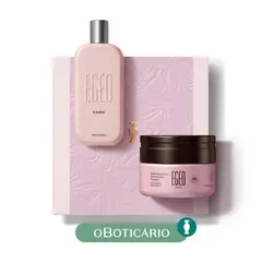 EGEO - Set De Perfumería Mujer Edt Choc 90 Ml V3 Exp - Crema Hid Cpo Sufle Choc 250 G