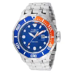 INVICTA - Reloj Hombre Pro Diver . Reloj Acero inoxidable Plateado
