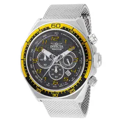 INVICTA - Reloj Hombre Racing . Reloj Acero inoxidable Plateado
