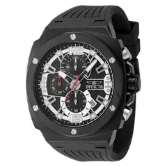 INVICTA - Reloj Hombre Racing . Reloj Silicona Negro