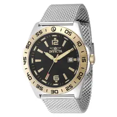 INVICTA - Reloj Hombre Coalition Forces . Reloj Acero inoxidable Plateado